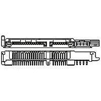 AMP Connectors - TE Connectivity 84998-2 SATA SATA ປລັກ, 2.5" ການເຊື່ອມຕໍ່ 15+7+4 ASSY