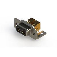 EDAC 630-2W2-640-5N4 ຕູ້ຕິດຕໍ່ D-Sub ປະສົມມຸມຂວາ ຕູ້ຕິດຕໍ່ພະລັງງານ Combo D-Sub