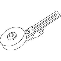 Honeywell LSZ52W ສະຫນັບສະຫນູນສະບັບຮາດແວ 1.6"x0.50" ລົລເລີ້ຍລູບເບີ້ຣເອດຈັດເລີຍເລວເຣີ