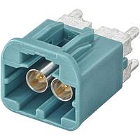 Rosenberger AMS19B-40MZ5-Z ຕູ້ເຊື່ອມ PCB ປັດກົງ PCB ກັບກະແປງ