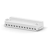 AMP Connectors - TE Connectivity 1-353908-2 ຮາກຮອງ Receptacle RCPT 12 POS WHT MINI CRIMP 1.5mm