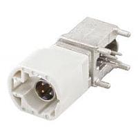 Rosenberger D4S20G-400A5-B ຕົວເຊື່ອມ PCB ມຸມຂວາ ປລັກ PCB ມີກະແປງ T&R ສີຂາວ