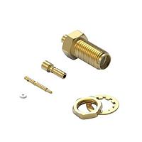 Wurth Elektronik 63026420212220 ຕົວເຊື່ອມສາຍໄຟ WR-RPSMA Cble Connec BlK Hd JK SolCr 1.32