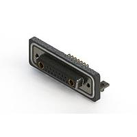 EDAC 630W17W2640-4NB ຕົວເຊື່ອມຕໍ່ Mixed Contact D-Sub ມຸມຂວາ ກັນນ້ຳ ພາວເອີ້ມ Combo D-Sub Connector