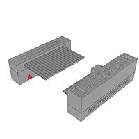 Samtec FFSD-09-D-08.00-01-N-R ປຸ່ມຕິດສອບ IDC ສາຍສະເພາະ .050" Low Profile Tiger Eye  ການປະກອບສາຍສະເພາະ IDC Ribbon Cable Assembly
