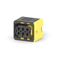AMP Connectors - TE Connectivity 1-1418437-1 ກອງປະກອບ Receptacle 6POS, AMP MCP2.8, REC HSG, ASSY, SEALED