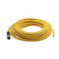 HARTING 21350200517100 ເສັ້ນສາຍອາເຊນເຊີ / ເສັ້ນສາຍອັກຕູເວີ M12 A-code 5-pin ຕົວຍິງຕົວກົງເຖິງສິ້ນເປີດ, 10m, ປີວຊີສີເຫຼືອງ