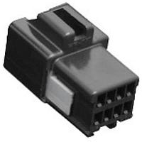 Aptiv 15509351 ຕົວເຊື່ອມຕໍ່ 8 ທາງ ຜູ້ຊາຍ OCS 1.5 ບໍ່ມີຝາ ສີດຳ CONN