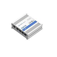 Teltonika TSW110000030 ອຸປະກອນສະຫນັບສະຫນູນ Ethernet ບໍ່ມີການຈັດການ L2 UNMANAGED SWITCH, 5 x Gigabit Ethernet ດ້ວຍຄວາມໄວສູງສຸດເຖິງ 1000 Mbps, ຕົວເລືອກການຕິດຕັ້ງບ່ອນ DIN rail ແລະພື້ນຜິວ, UK PSU