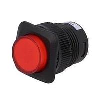 Shin Chin R13-508BL-05-BRR ປຸ່ມກົດສະຫນອງ 4P SPST OFF-ON ILLUM RED LED