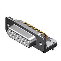 Molex / FCT 173109-1898 Standard Density FCT DSUB RA PC RCPT 15 PN W/CLINCH