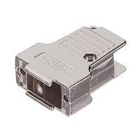 Amphenol CONEC 165X17609X ປົກປ້ອງການຕົກຫຼຸດ Strain Relief Backshell DSUB 9-50POS SDE ENTRY METAL HOOD