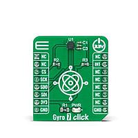 Mikroe MIKROE-5145 ແຜ່ນເພີ່ມ Gyro 7 Click