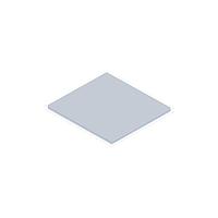 Wurth Elektronik 40012050 Thermal Pad WE-TGF ແຜ່ນຮັບຄວາມຮ້ອນສີ່ມົງ 100mm x 100mm x 5mm