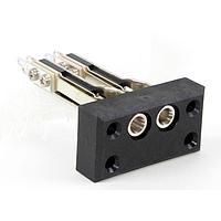 Switchcraft 2332BX ຕູ້ປະຕິບັດສອງປະຕູໂທລະສັບ DUAL JACK BLOCK RoHS