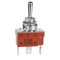 NKK Switches S3AWF ສະຫນັບສະຫນູນ Toggle Switches SPDT ON-OFF-ON