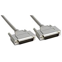 Amphenol Cables on Demand CS-DSPMDB25MM-002.5 ສາຍສັ້ນ D-Sub CABLE DB25M/M DBL SHLD 2.5