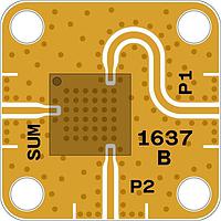 Quantic X-Microwave XR-C8J8-0404D RF Splitter Splitter, EP2W1+ [PCB: 1637]2-ທາງ F=500M-9.5G IL=5dB AmpBal=0.1dB PhaBal=0.9deg