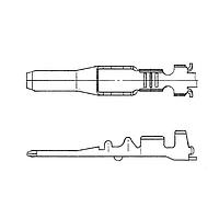 Yazaki 71141230 ຂໍ້ຕໍ່ TERM S M 2.8MM UNSLD
