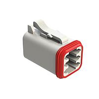 Amphenol SINE Systems AT06-6S-WHT ຕົວເຊື່ອມ A SERIES-AT-CONNECTORS