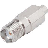 Amphenol SV Microwave SF1132-6027 ຕົວແປ RF - ລະຫວ່າງຊຸດ SMPM M ເຖິງ SMA F Adapter, FD