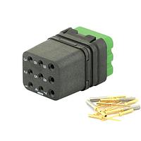 Eaton Souriau-Sunbank 8MQ2M0936SCS ຕູ້ເຊື່ອມໂມດູນ - ໂມດູນ Push Pull MQuick, ບໍ່ມີການປິດປ້ອງ, ມີຂໍ້ຕິດຕໍ່ຄວາມຮອບຄອບສະຕິກຜູ້ຍິງ, ສົ່ງມາພ້ອມກັບຝາ