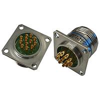 Amphenol Aerospace BFY-1714-15P1D ຮີເຊບເຕິເຄວລ ເຮີເມຕິກ, ຂະໜາດເຊວ 14, 15 ຕຳແໜ່ງ