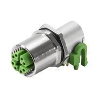 Weidmuller 2168220000 ຕົວເຊື່ອມມາດຕະຖານວົງກົມ IE-PCB-M12X-S-90