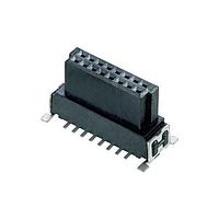 Harwin M55-6011642R ຕົວເຊື່ອມ 16P 1.27 SMC ຜູ້ຍິງ ແບບຕັ້ງຕົວ SMT