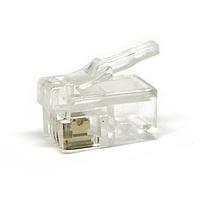 Kycon MP44X-1000 ຕົວເຊື່ອມຕໍ່ 4P4C STRANDED FLAT