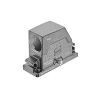 HARTING 19405161583 Hoods 16B HPR ກອງຄຸມມືຂະໜາດກະທົບ, LC (ແຄງແຄງ), ລອກຄວາມປອດໄພດ້ວຍຄວາມຄົງທົນກາງ, ທາງເຂົ້າດ້ານ, M40