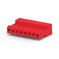 AMP Connectors - TE Connectivity 3-641150-8 ການປະກອບ Receptacle 08P MTA156 ASSY 22AWG ແດງ LF