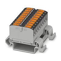 PHOENIX CONTACT 1019541 ບລັອກຕິມເນີລະບົບ DIN Rail PTVFIX 18X2,5-NS35A BK