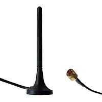 RF Solutions ANT-GSMSTUB4 ເຄື່ອງຮັບສະຫນອງອັດຕະໂນມັດ GSM Stubby +4dB Mag Mount SMA(M)