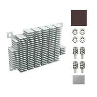 Wandboard EDMHS12M2T2020150KIT ພາສິບ ຄູເລີ EDM COMPACT 12 MM PASSIVE HEATSINK + 20*20 MM THERMOPAD ມີຄວາມຫນາ 1.50 MM ສໍາລັບ NXP I.MX6UL / ULL ຫຼື I.MX6 DUAL / QUAD / QUADPLUS UNLIDDED ຫຼື I.MX7