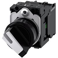 SIEMENS A6X30142909 ສະຫນັບສະຫນູນຫຼາຍທາງ SELECTOR SWITCH. O-I. ສີດຳ. ສີຂາວ