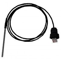 Ezurio 455-00124B ສາຍວັດອຸນຫະພູມ RTD Temp Sensor Cable Assembly, -100C - +100C, 50mm x 4.0mm SS Probe, 2000mm Cable Length - ຈຳນວນຫຼາຍ (ຈຳນວນກະດູກ = 50 ຊິ້ນ)