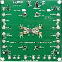 Analog Devices DC2383A-A ບົດທົດສອບຕົວຄວບຄຸມແຮງແສງສະໄໝ - ຕົວຄວບຄຸມແຮງແສງສະໄໝ LTC3644