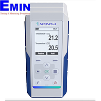 Senseca PRO 131.2 ເຄື່ອງວັດແທກອຸນຫະພູມທີສອງທີ່ຊັດເຈນ (2CH, Dataloger)