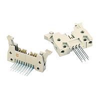 HARTING 09195166901 ຮອງສະໜອງ Headers & Wire Housings SEK-19 SV ML STD ANG45 RLG 16P PL2