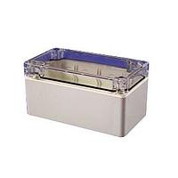 Hammond Manufacturing 1554D2GYCL ກອງປົກຄຸມ ກອງປົກຄຸມທົ່ວໄປ - ຝາສີເທົາ/ແຈ້ງ - 4.7 x 2.6 x 2.4 ນິ້ວ - ໂປລີຄາບໂອເນດ - N4X