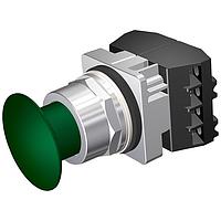 SIEMENS 52PP2A3G Push-Pull PP2,CHROME,MTD,ຝາເຫຼັກສີຂຽວ,2NC