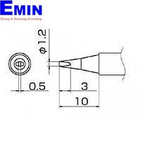 HAKKO T12-D12 ເຄັດລັບ Soldering
