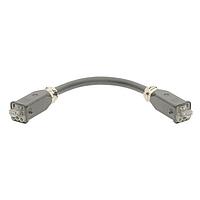 HARTING 33572110200002 ສາຍລະບົບ HYBR.CBL ASY DC 20M 2 X HAN3A