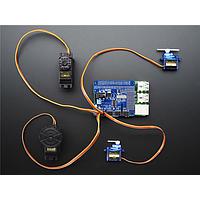 Adafruit 2327 ຕົວຄວບຄຸມແລະຕົວຂັບ Motor/Motion Controller & Driver Adafruit 16-Channel PWM / Servo HAT ສໍາລັບ Raspberry Pi - ຊຸດ Mini