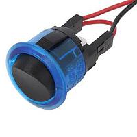 Shin Chin R13-112AH-W1-02-UB ສະຫນອງສະລິດ Rocker 2P SPST ILLUM ສີຟ້າ