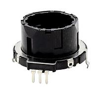 Same Sky (formerly CUI Devices) RING28-161530-TH Encoders 15PPR 30DET, 5Vdc, A/B, 2-bit, 11mm ແຫຼວ, ຕັ້ງພູມແດງ