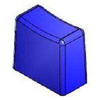 E-Switch 1CBLU ຝາ 9 X 5MM RECT CAP BLU
