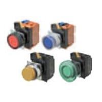 Omron Automation and Safety A22NN-BPA-NWA-G102-NN ສະຫຼຸບສະຫຼຸບມາດຕະຖານ Assm Prj Plas Bzl Whte 1NO/NC