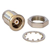 Kings 1074-1 QD ຕົວເຊື່ອມ RF / ຕົວເຊື່ອມ Coaxial RCPT, BKHD, K-LOC